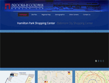 Tablet Screenshot of hamiltonparkshoppingcenter.com